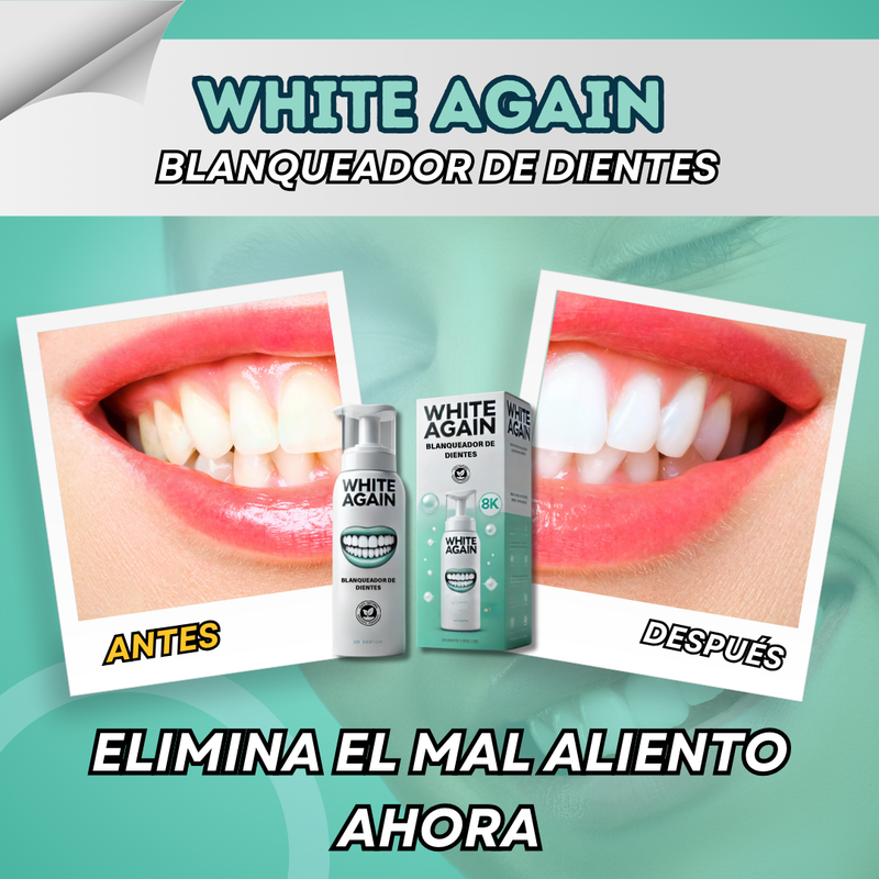 1 + 1 GRATIS |  White Again™ - Blanqueador